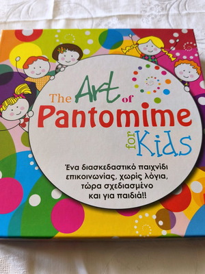 The Art of Pantomime for Kids board game like new