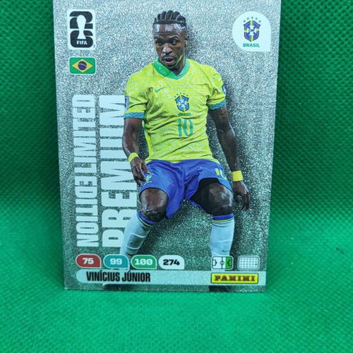 Vinicius Junior Limited Edition Premium κάρτα Panini FIFA World Cup 2026 καινούργια