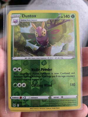 Dustox Pokemon Card new