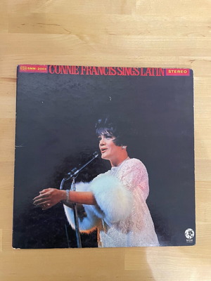 Connie Francis Sings Latin vinyl used