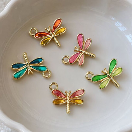 Handmade Boho Earrings Dragonfly Dance in 6+ Colors new