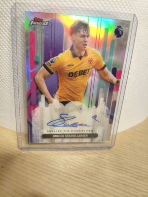 Jorgen Strand Larsen Auto Topps Finest new