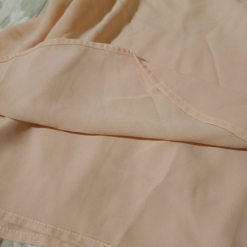 Airy pink zebra blouse size S like new