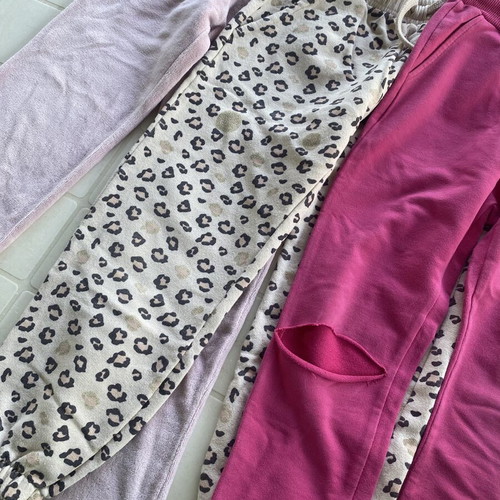 Zara kids' velour and printed tracksuit set, multicolor