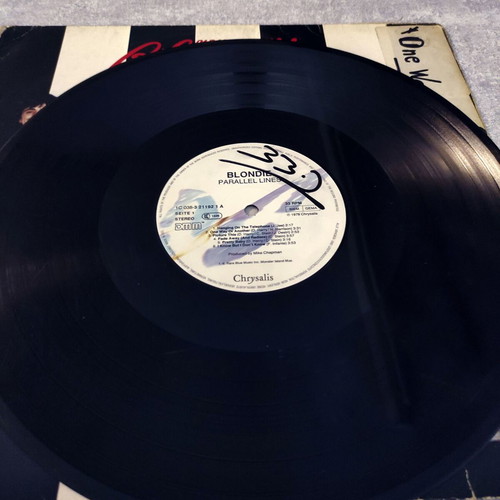 Blondie Parallel Lines 12'' Vinyl LP used, Greek pressing