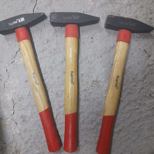 Kapriol ball peen hammers with wooden handle, pack of 3