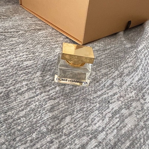 Dolce Gabbana The One miniature bottle used, empty