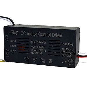 DC motor control driver SPHLL-DRIVER-010, 24-70W, 5.5x2.6x11cm
