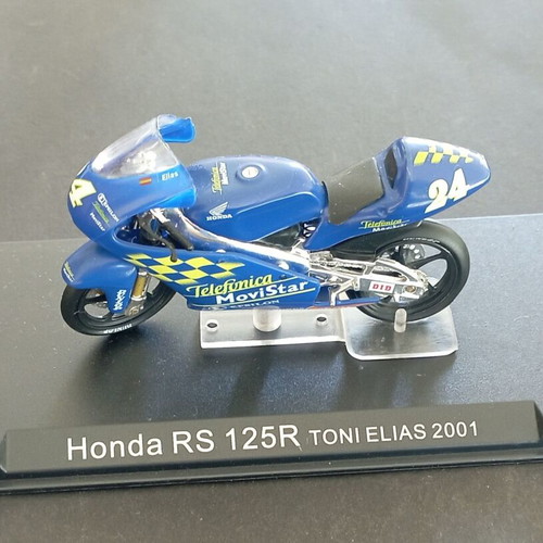 Μηχανάκι συλλεκτικό Honda RS 125R Toni Elias 2001 σαν καινούργιο