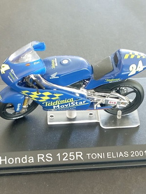 Μηχανάκι συλλεκτικό Honda RS 125R Toni Elias 2001 σαν καινούργιο