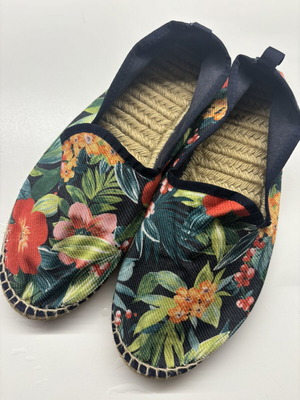 Zara men's espadrilles like new, multicolor, size 42