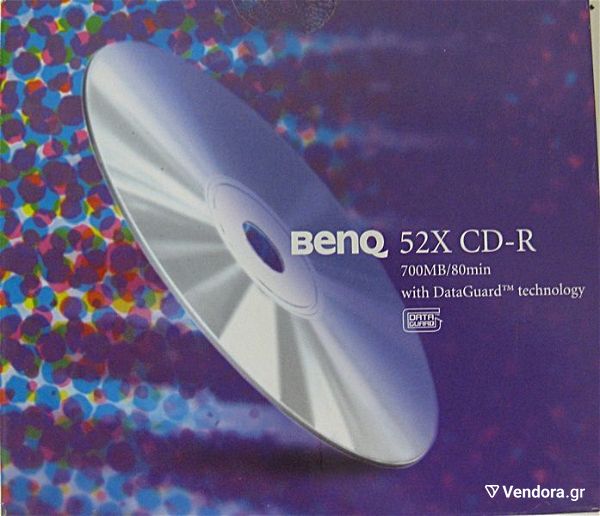  BENQ CD-R 80 SLIM CASE 52X (10 PC)
