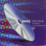  BENQ CD-R 80 SLIM CASE 52X (10 PC)