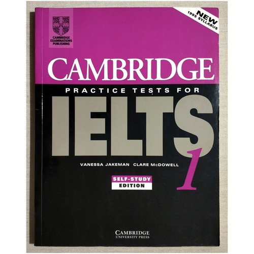Cambridge Practice Tests for IELTS 1 Self-Study Edition like new