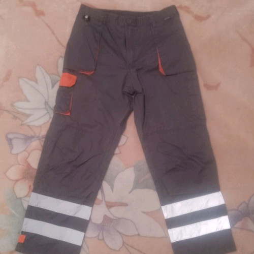 Portwest reflective work trousers like new, size L