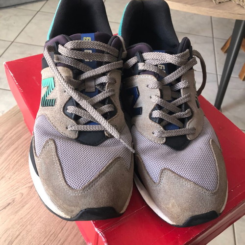 New Balance 997S athletic shoes used, size 45, gray