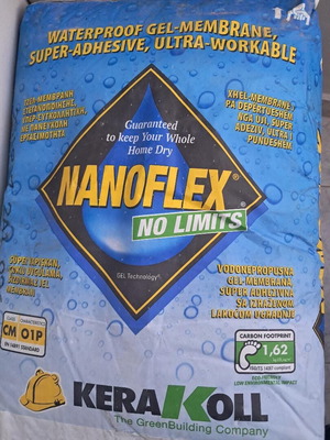 Nanoflex No Limits waterproof gel-membrane new, pack of 5