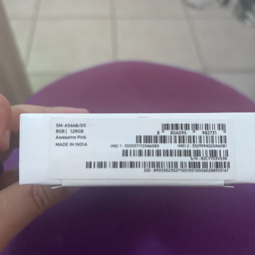 Samsung Galaxy A56 5G pink, 128GB, like new, dual SIM