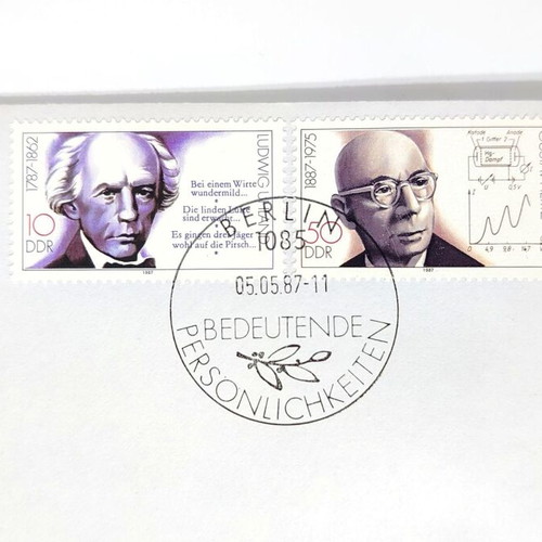 Collectible first day cover from East Germany new