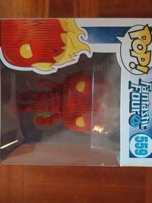 Funko Pop Human Torch like new