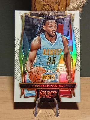 2016-17 Select Prizms White #34 Kenneth Faried card like new