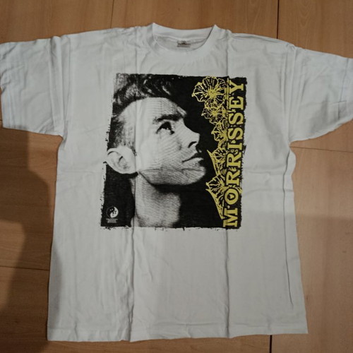 Morrissey fashion t-shirt new, 100% cotton, size XL, white