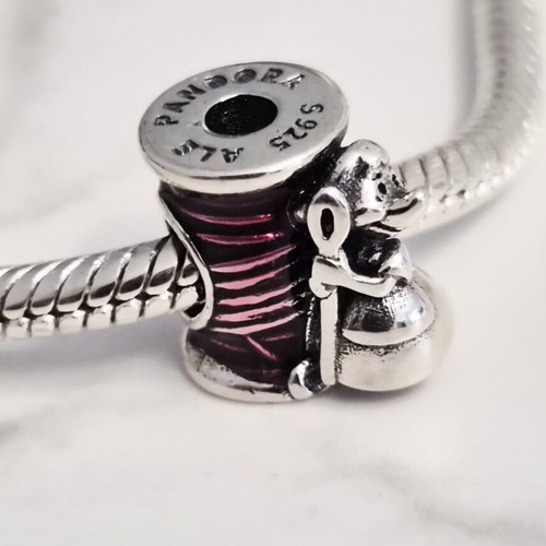 Pandora Disney Cinderella Mouse Silver 925 Charm new
