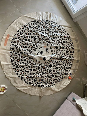 Beige leopard Φουσκωτό παιχνίδι πισίνας