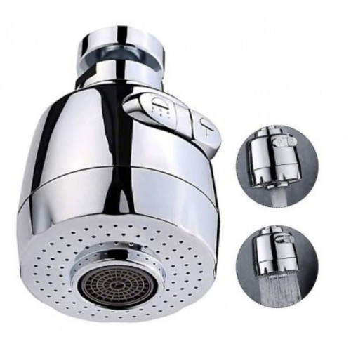Rotating dual-function faucet spray head, new, pack of 2