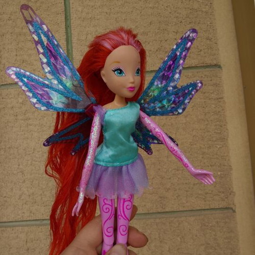 Winx Bloom Tynix Fairy doll used