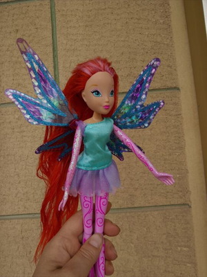 Winx Bloom Tynix Fairy doll used
