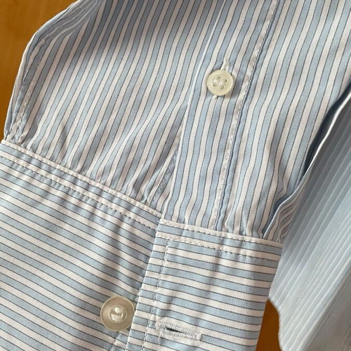 Uniqlo striped long-sleeve shirt like new, 95% cotton, size L