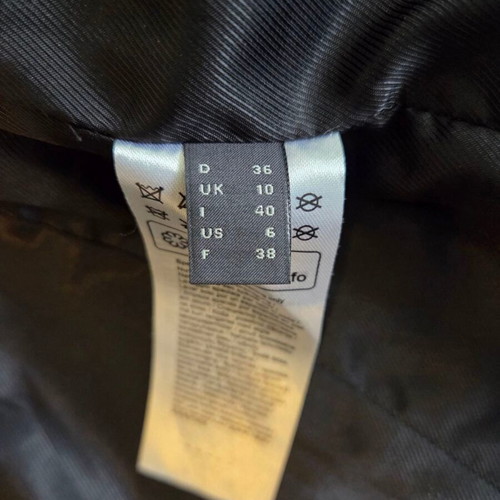 Esprit leather jacket like new, black, size 36