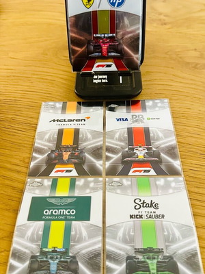 Formula 1 Team Base Cards Bundle like new