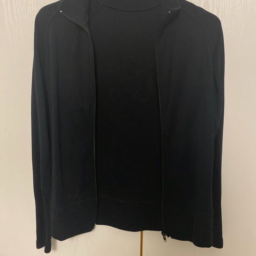 Sequin cardigan like new, black, size S