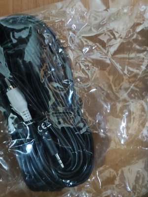 Stereo RCA cable male to 3.5mm stereo plug 10 meters length new
