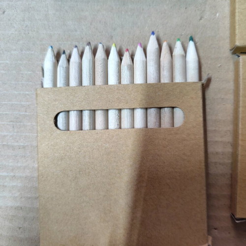 Colored pencils new, pack of 100 boxes with 12 pieces each