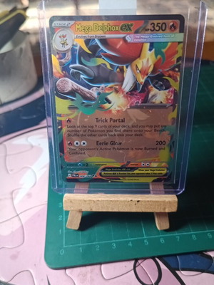 Pokémon Mega Delphox ex Card #008/084 from Pitch Black Series new