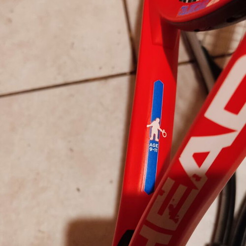 Head Radical 26 tennis racket, red and blue
