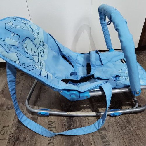 Bertoni Baby Bouncer used, blue