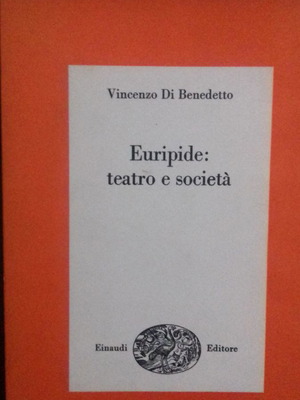 Euripide: teatro e societa μεταχειρισμένο βιβλίο στα ελληνικά