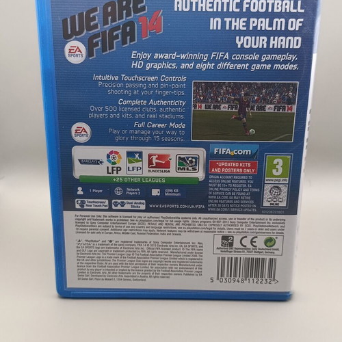 Fifa 13 PS Vita game like new, excellent condition