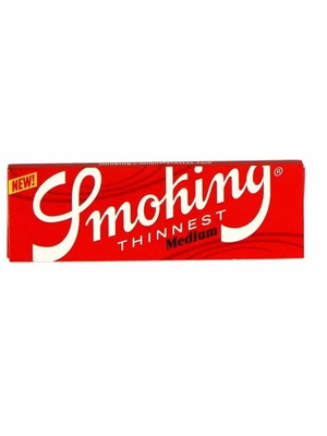 Smoking cigarette paper 1, 1/4 red 50 sheets new