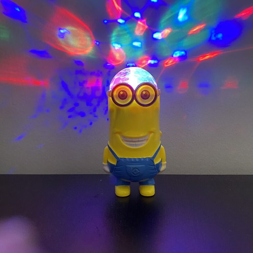 Minion figure with disco ball and sound, new