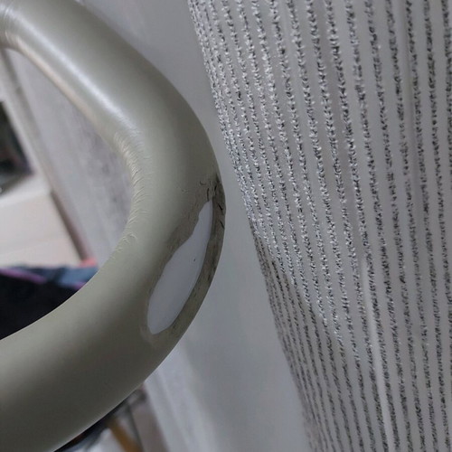 Folding exercise bike used with digital meter