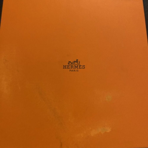 Hermès soft leather wallet agenda, brown