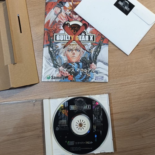 Guilty Gear X PC big box Japan like new