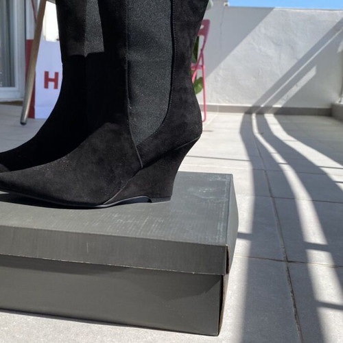 Sisley boots new black size 38