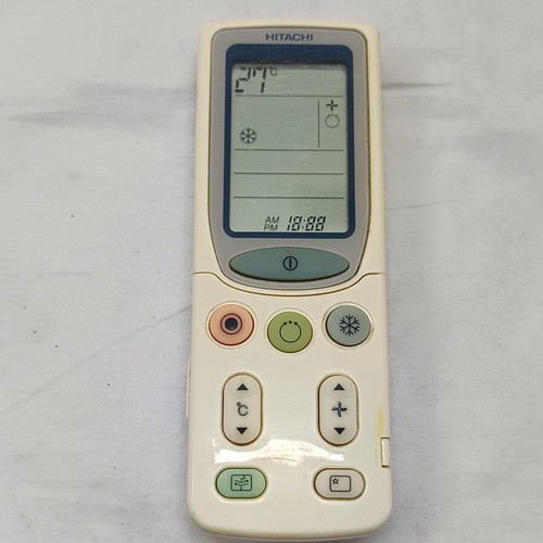 Hitachi remote control used, fully functional