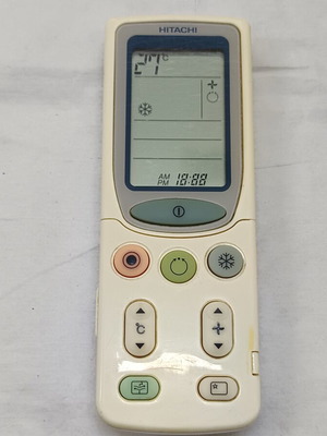 Hitachi remote control used, fully functional